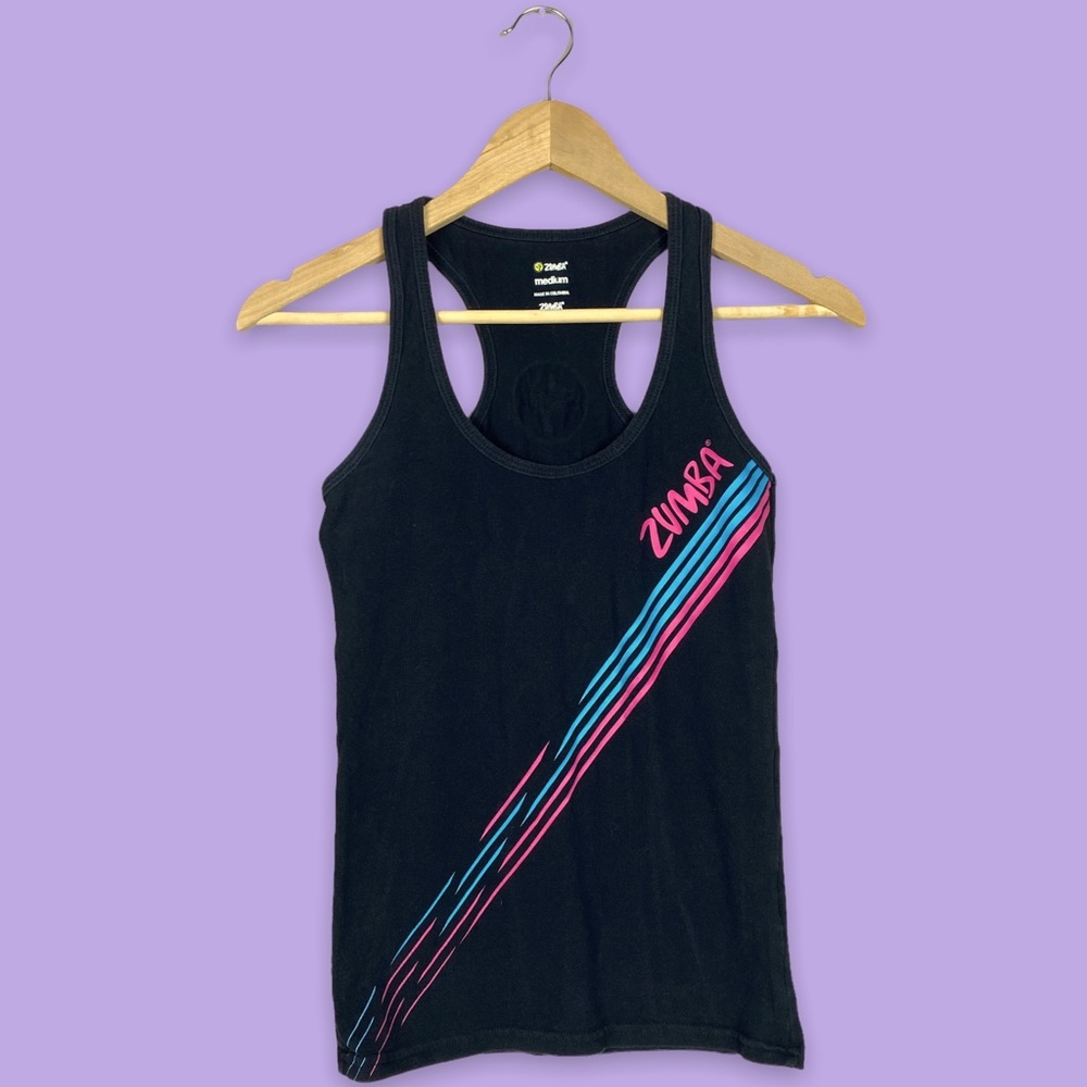Zumba Racerback Racerback Athletic Tank Top